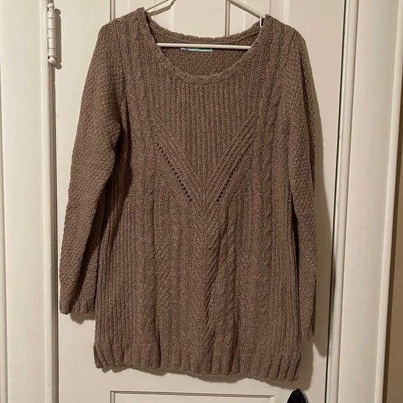 Maurices cable knit tunic sweater - Picture 1 of 4